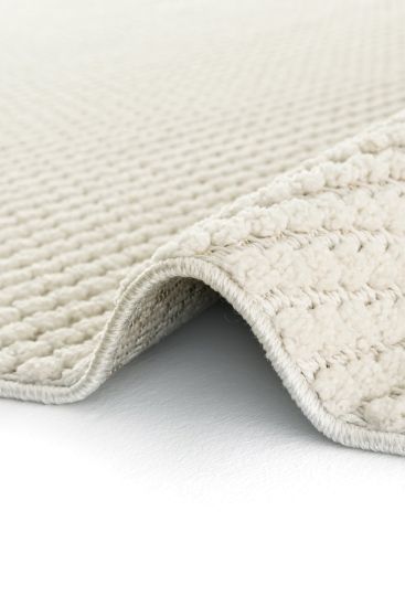 Stone85 Cream Modern Patterned Living Room Rug