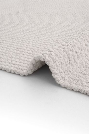 Galata85 White Patterned Bedroom Rug