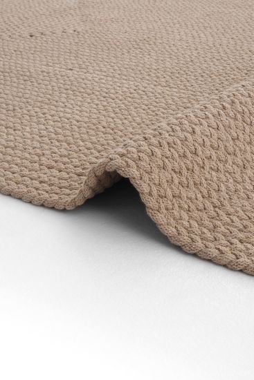 Galata85 Beige Patterned Bedroom Rug