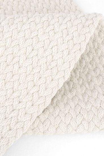 Galata85 White Modern Patterned Living Room Rug