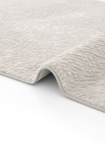 Safir85 Grey Patterned Indoor Rug