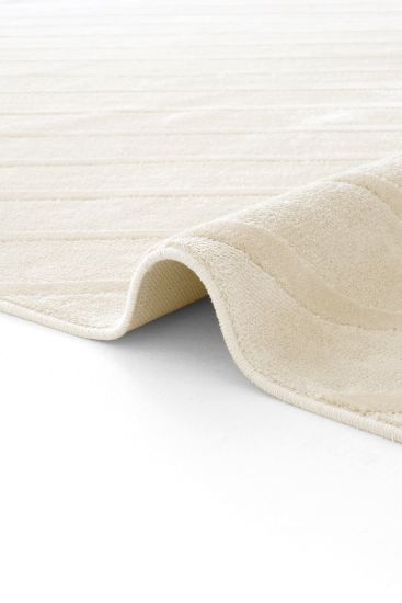 Design85 Cream Patterned Living Room Rug