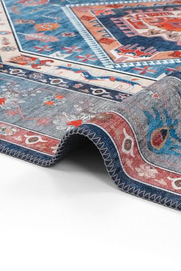 Beylerbeyi85 Multicolour Modern Oriental Area Rug