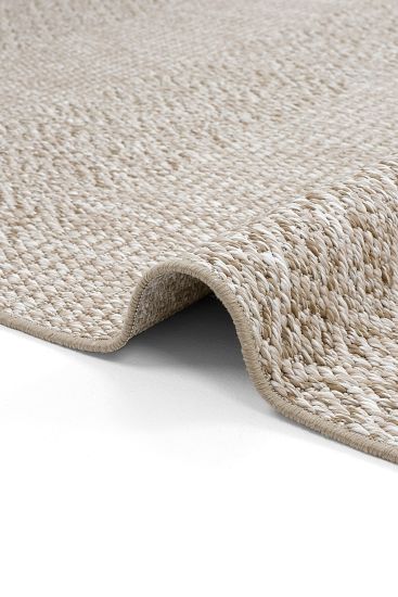 Smart85 Patterned Bordered Beige Living Room Rug