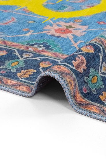 Daisy85 Multicolour Modern Patterned Living Room Rug