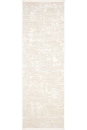 Lena85 Cream Modern Distressed Area Rug