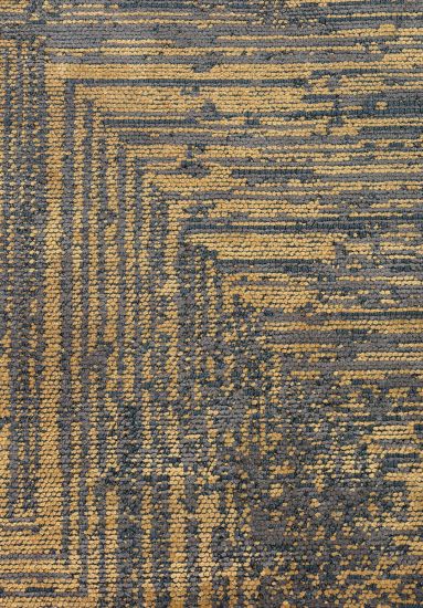 Glorious Grey & Yellow Geometric Outdoor Rug