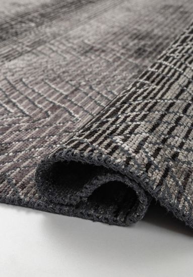 Jubilee Black Geometric Outdoor Rug