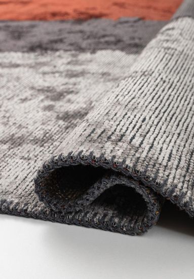 Pinnacle Brown & Yellow Abstract Modern Rug