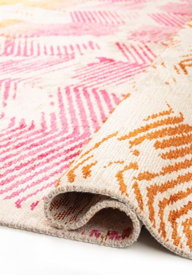 Bedazzle Multicolour Abstract Living Room Rug