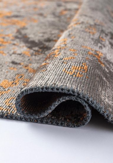 Abstract Grey & Brown Nimbus Outdoor Rug