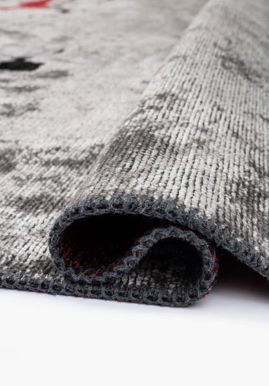 Entwine Grey Abstract Indoor Rug