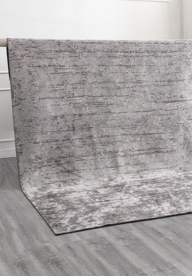 Grey Transept Abstract Indoor Outdoor Rug