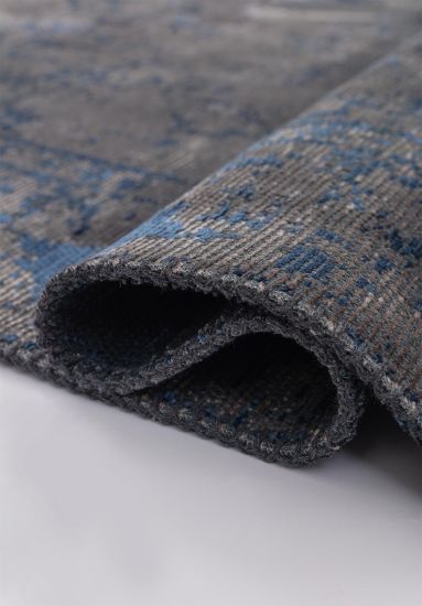 Vintage Eclog Grey & Blue Outdoor Rug