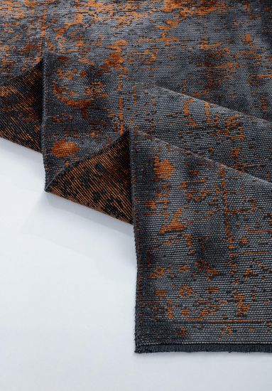 Grey & Brown Eclog Vintage Area Rug