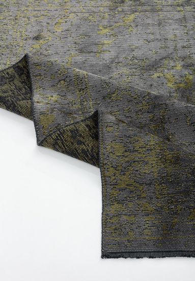 Eclog Grey & Green Vintage Modern Rug