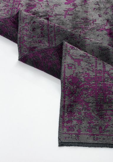 Vintage Eclog Grey & Red Outdoor Rug