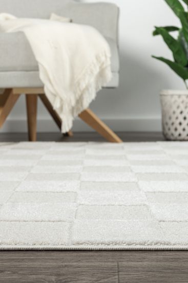 Allure Cream Geometric Indoor Rug