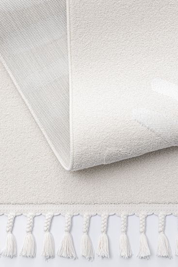 Sparcle Cream Kids Living Room Rug