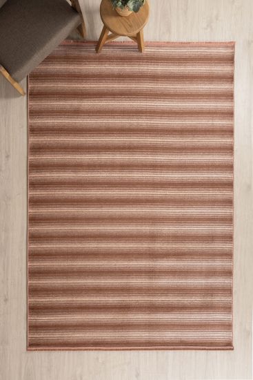 Aspen Copper Stripes Outdoor Area Rug