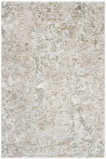 Prime85 Beige Grey Modern Distressed Bedroom Rug