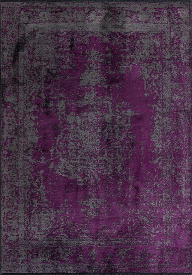 Eclogue Purple & Red Abstract Living Room Rug