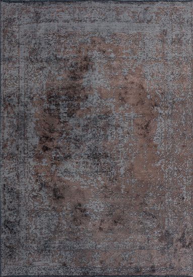 Eclogue Grey & Brown Abstract Indoor Outdoor Rug