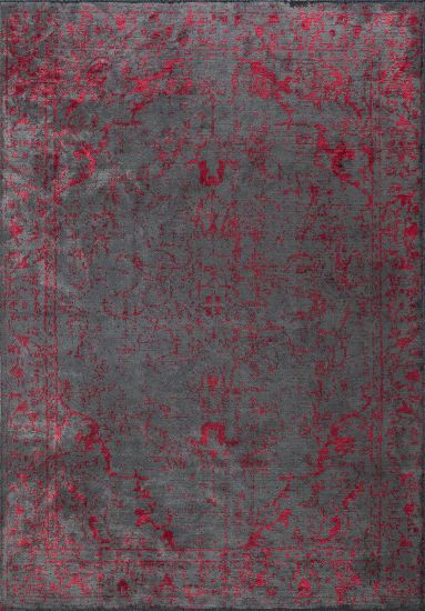 Eclog Grey & Red Vintage Outdoor Rug