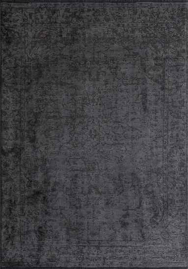 Eclog Grey & Brown Vintage Modern Area Rug