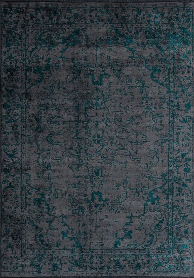 Eclog Grey & Green Vintage Area Rug
