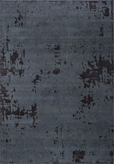 Grey & Black Abstract Celesta Area Rug