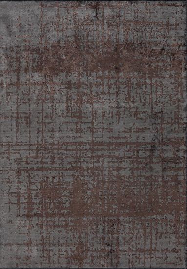 Tempest Abstract Grey & Brown Living Room Rug