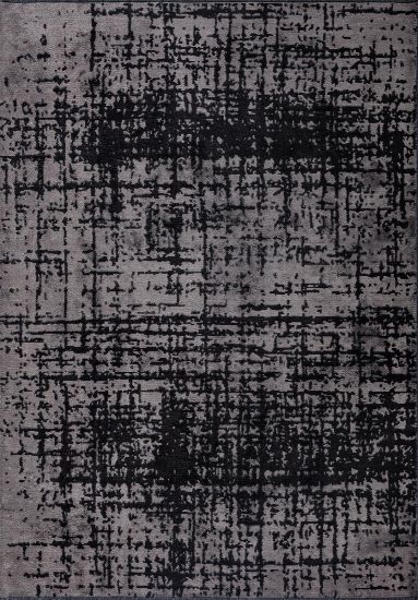 Grey & Black Tempest Abstarct Area Rug