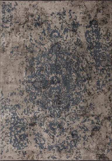 Distressed Grey Tor Outdoor Rug