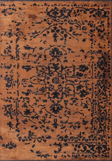 Vintage Orange Coombe Indoor Rug