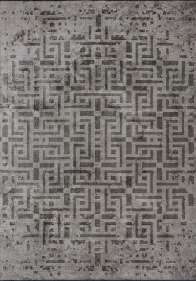 Solstice Grey Distressed Outdoor Rug