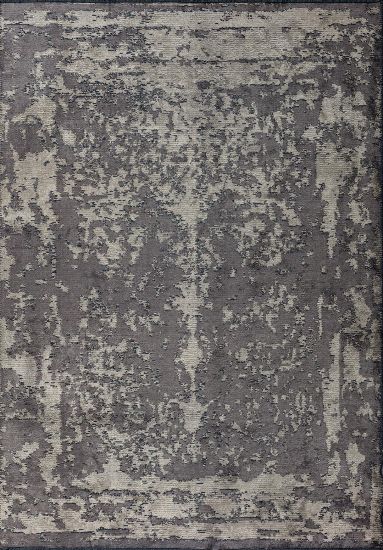Loomlore Beige & Grey abstarct Area Rug