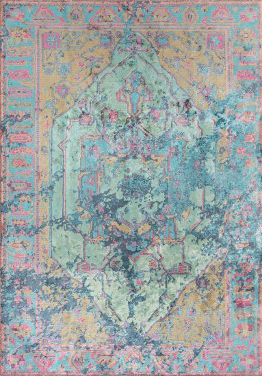 Multicolour Moonlight Persian Bedroom Rug