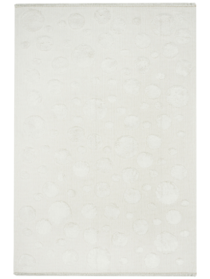 Creamy Geometric Modern Abode Area Rug