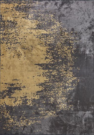 Nimbus Brown & Grey Abstract Area Rug