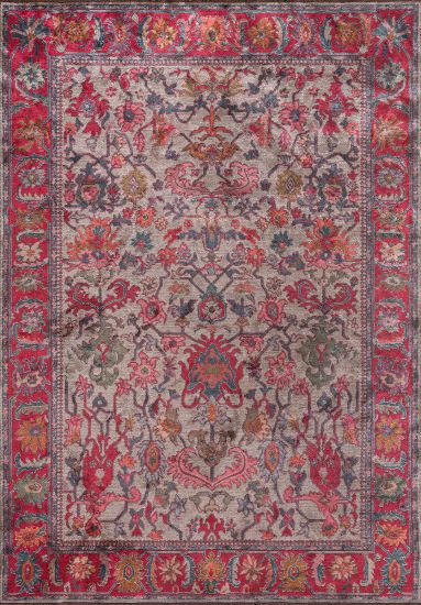 Fluxie Multicolour Persian Living Room Rug