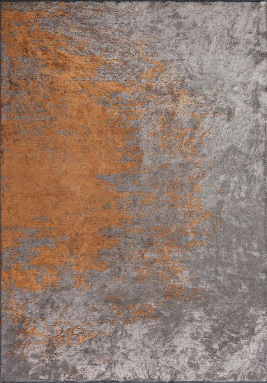 Abstract Grey & Brown Nimbus Outdoor Rug
