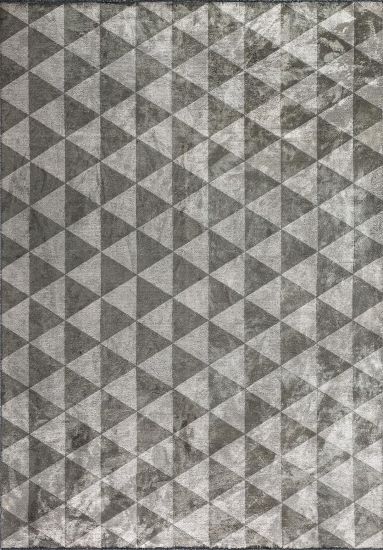 Dazzle Brown & Grey Abstract Outdoor Rug