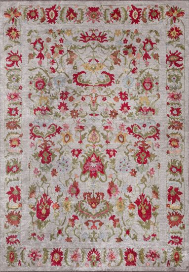 Fluxor Multicolour Persian Living Room Rug