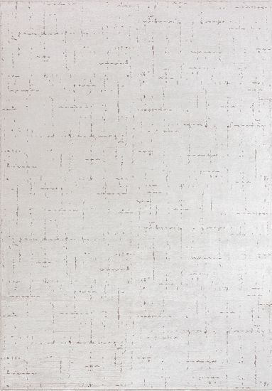 Abstract Cream Brown Elegance Bedroom Rug
