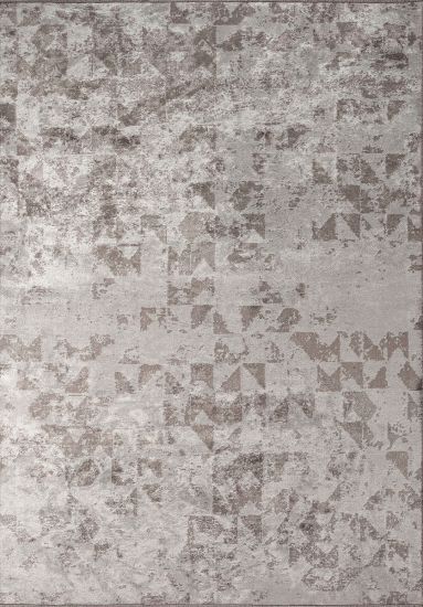 Distressed Grey & Brown Nomadic Rug