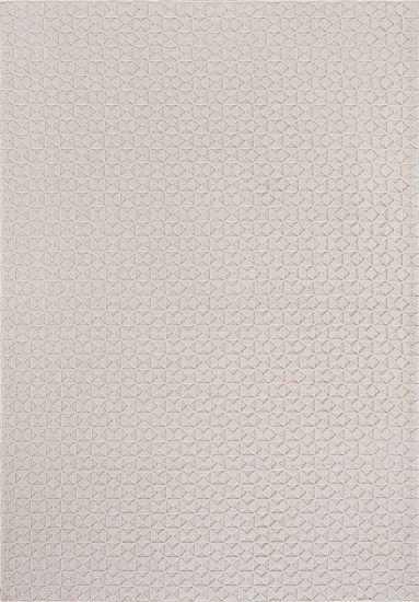 Jubili Cream Geometric Bedroom Rug