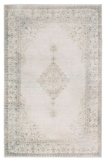 Adagio Beige & Grey Vintage Bedroom Rug