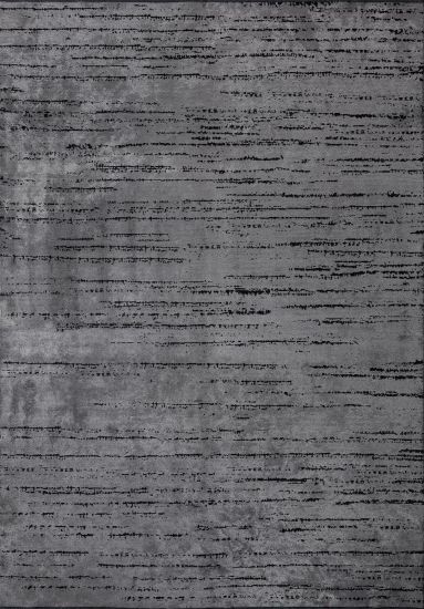 Cascade Grey & Black Abstract Area Rug