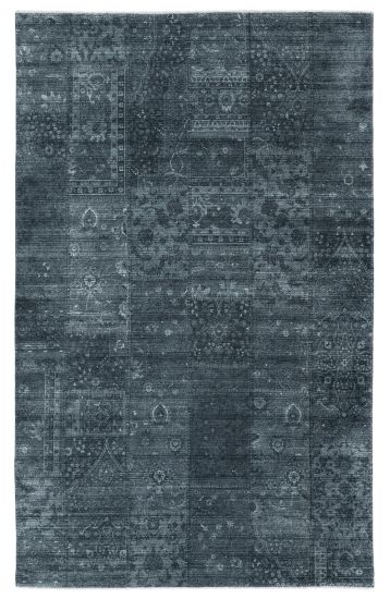 Flax Blue Vintage Area Rug